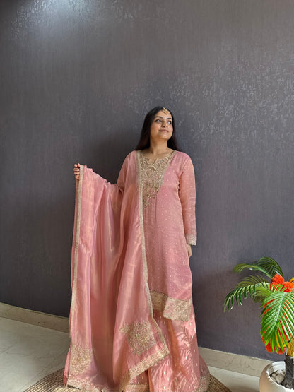 Luxurious Benarsi sharara set