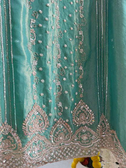 Luxurious hearts handwork suit