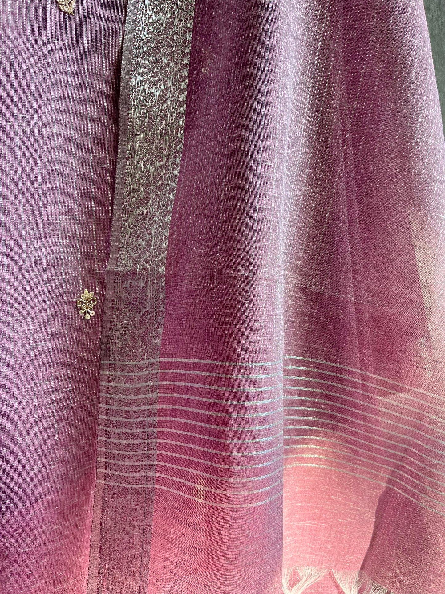 Benarsi kota handwork suit
