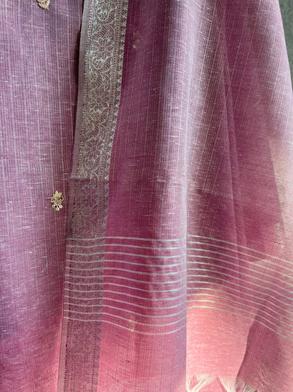 Benarsi kota handwork suit