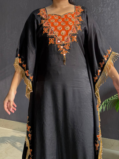 Handwork Sheesha kaftan set