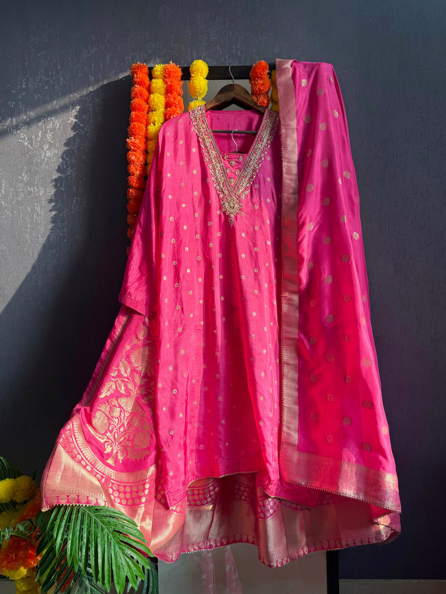 Premium Benarsi silk Lehenga set