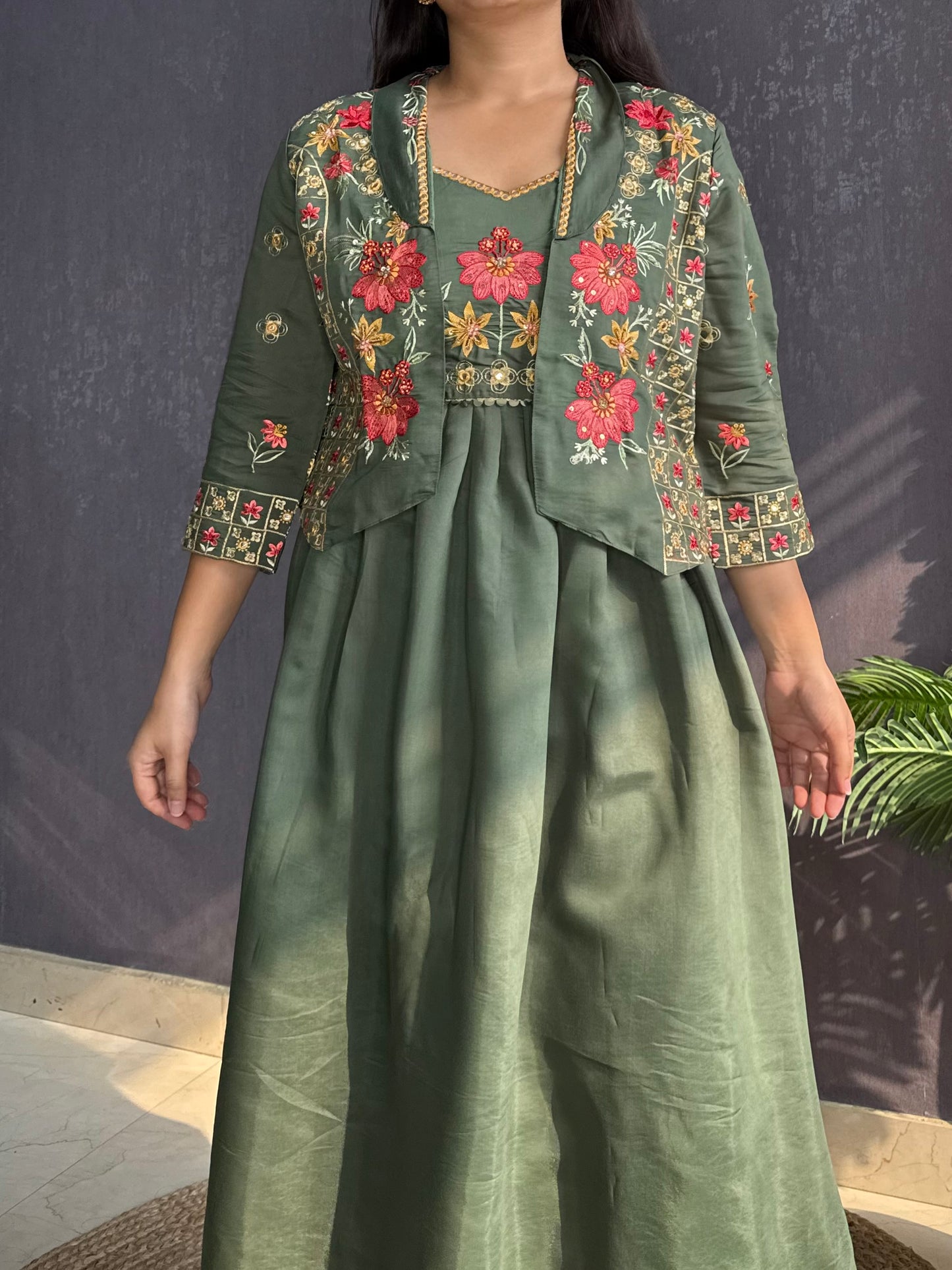 Designer Jacket set