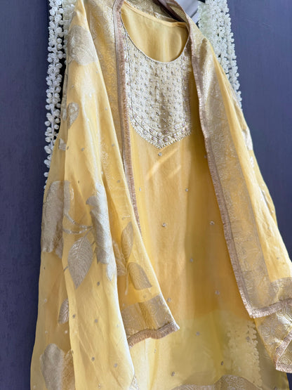 Zardozi Benarsi suit