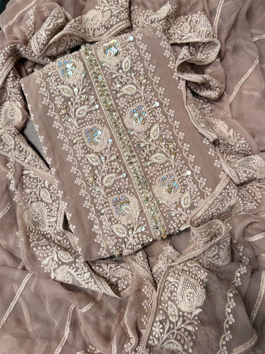 Lucknowi handwork suit