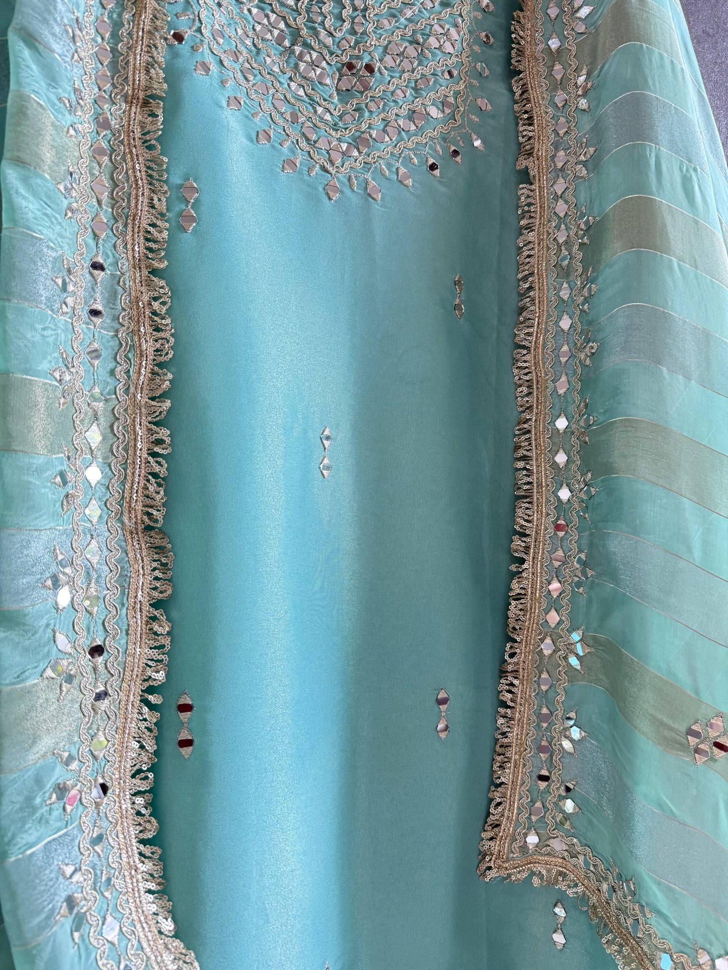 Luxurious Mirrorwork suit