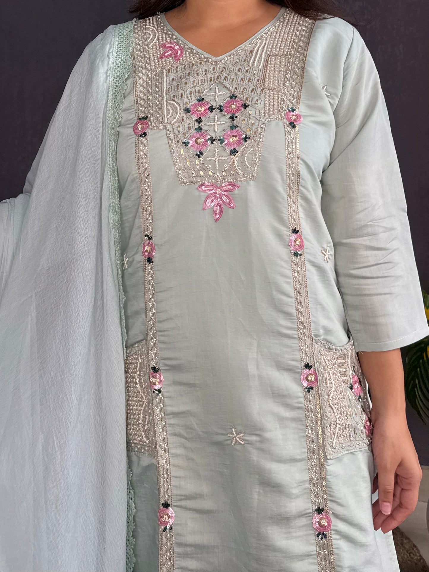 Handwork modal suit sets