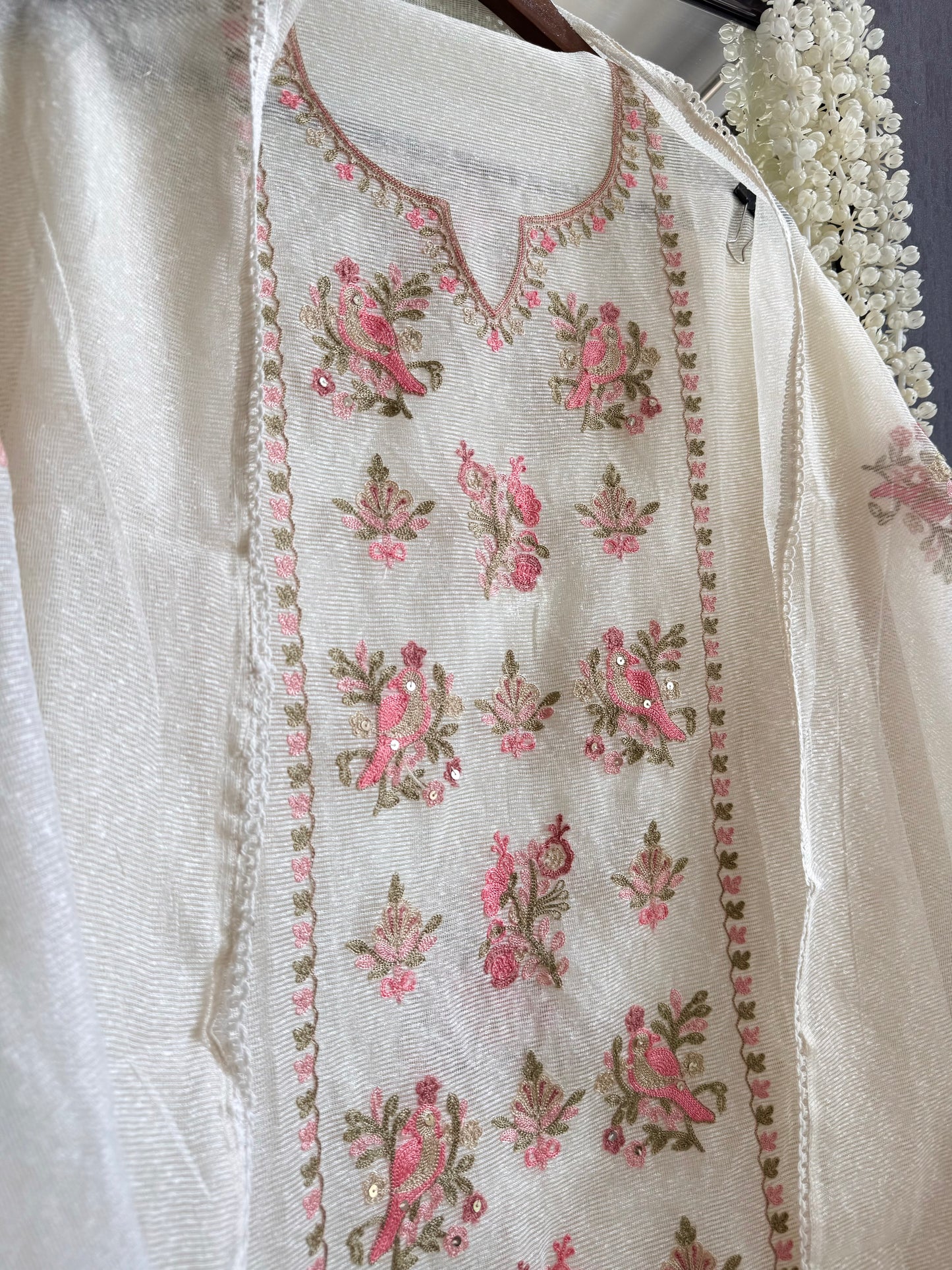 Kota doria aari work suits