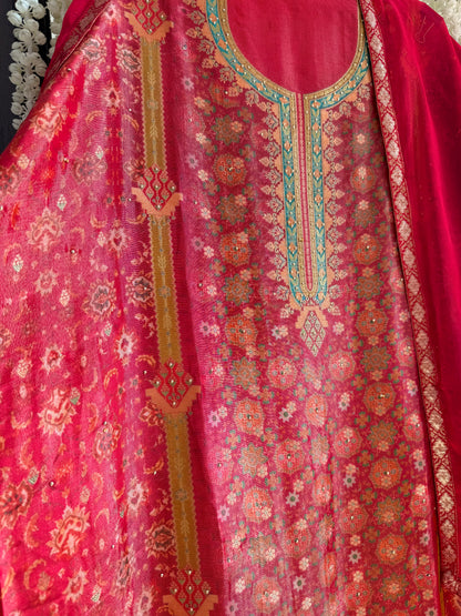 Meenakari Benarsi suit