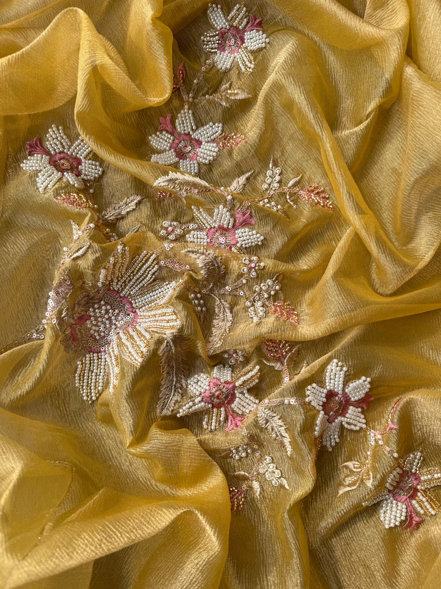 Premium Crush Tissue handwork suit