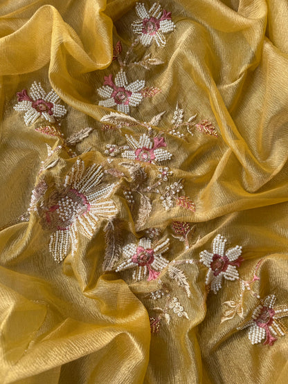 Premium Crush Tissue handwork suit