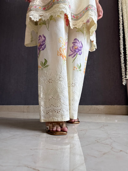 Pure cotton designer kurta set