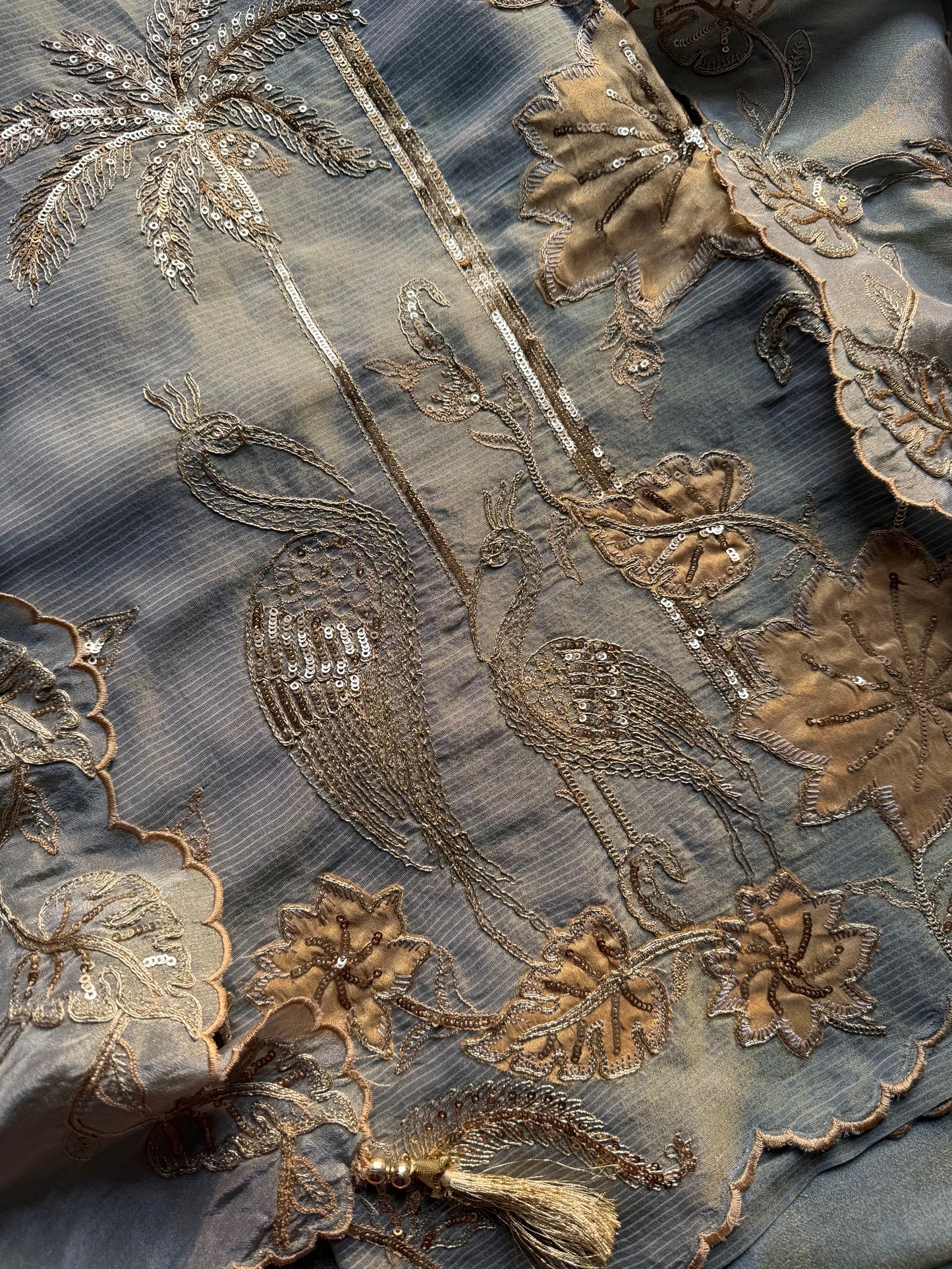 Luxurious Flamingos Handwork suits