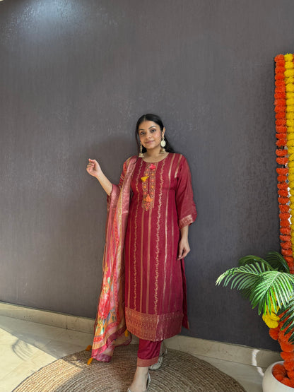 Benarsi silk suit sets