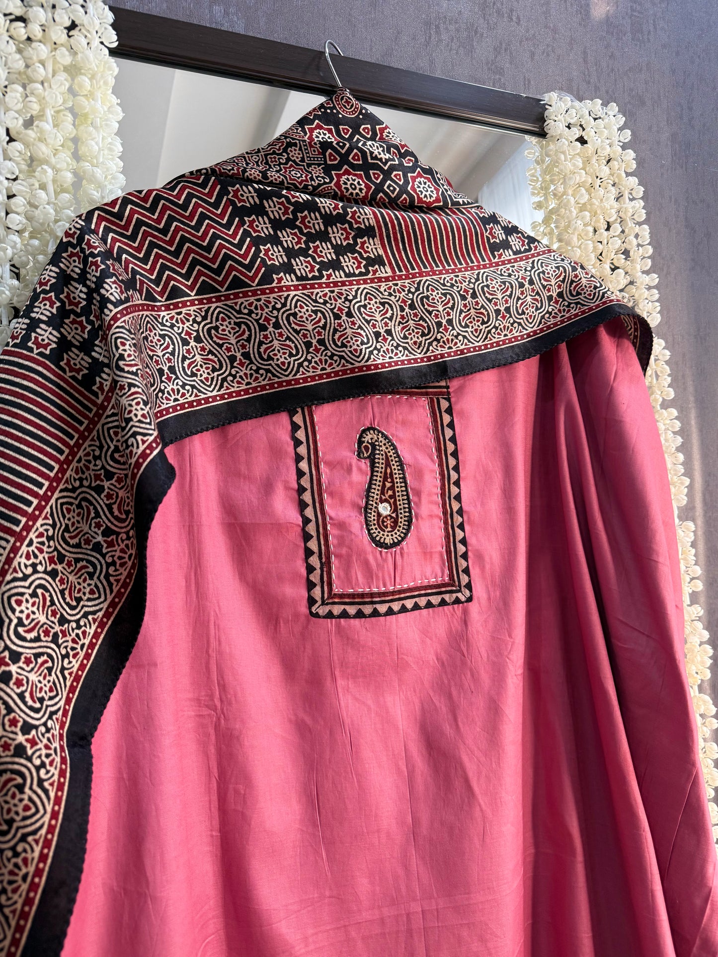 Cotton ajrakh suits