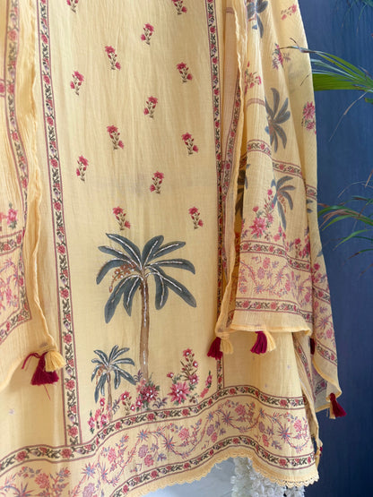 Mulmul cotton tropical suit