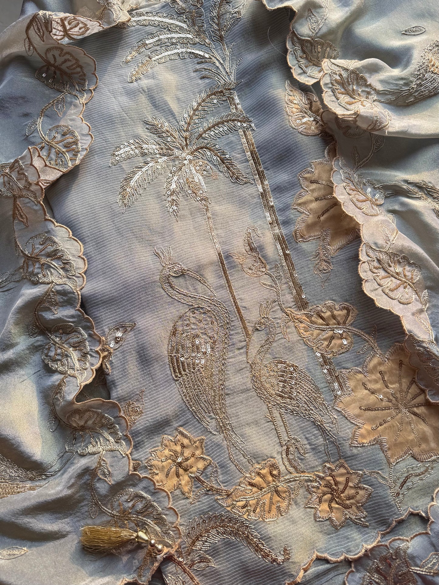 Luxurious Flamingos Handwork suits