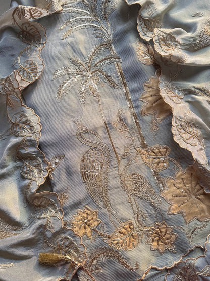 Luxurious Flamingos Handwork suits