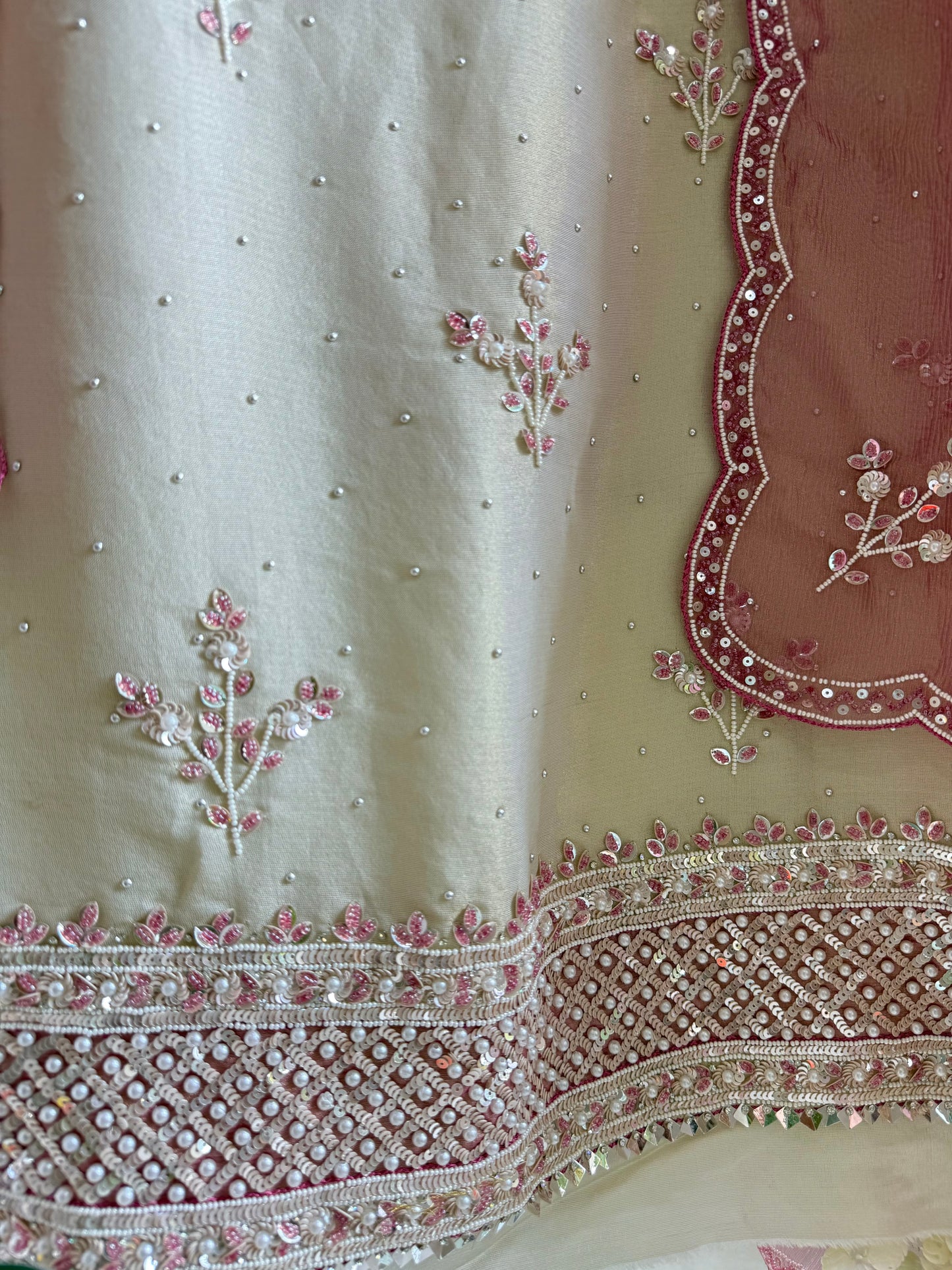 Luxurious dreamy handwork suit