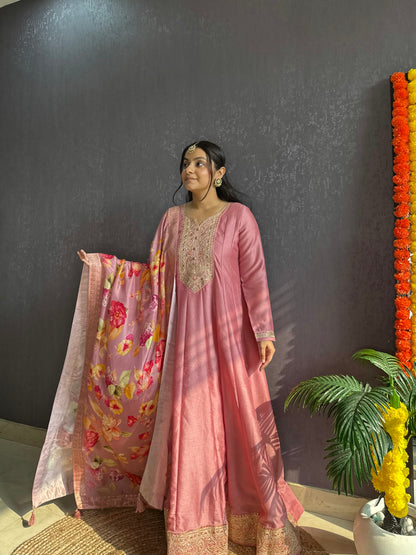 kalidaar Anarkali set