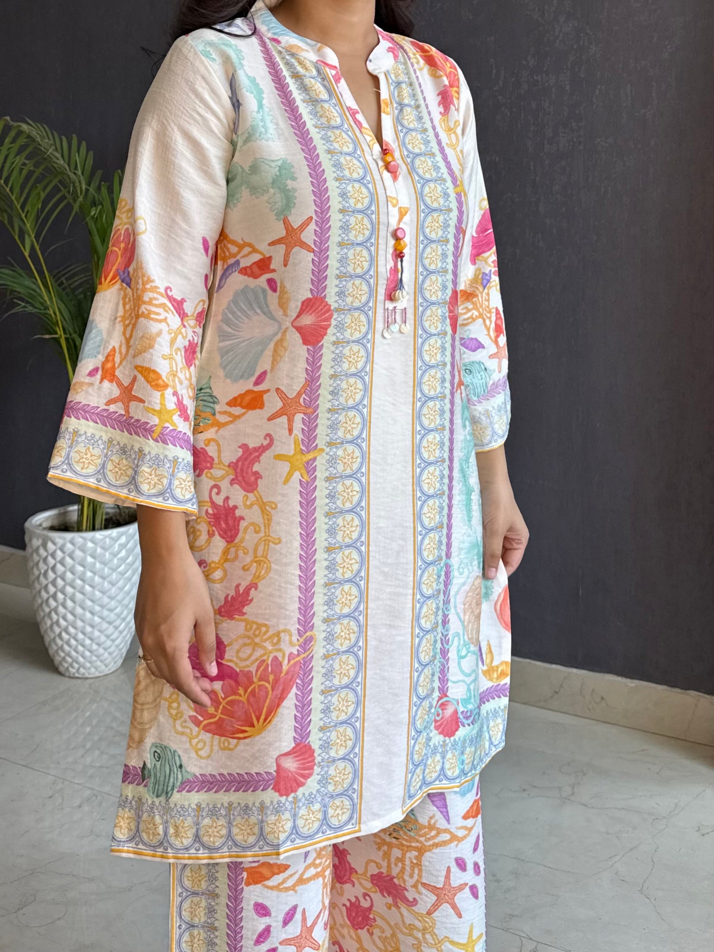 Modal cotton aquatic Coord set