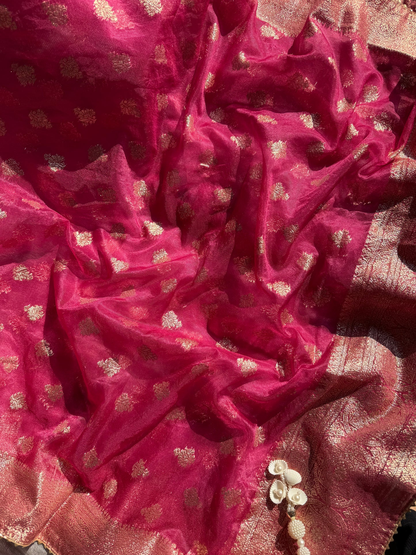 Mirror Benarsi Tissue silk suit