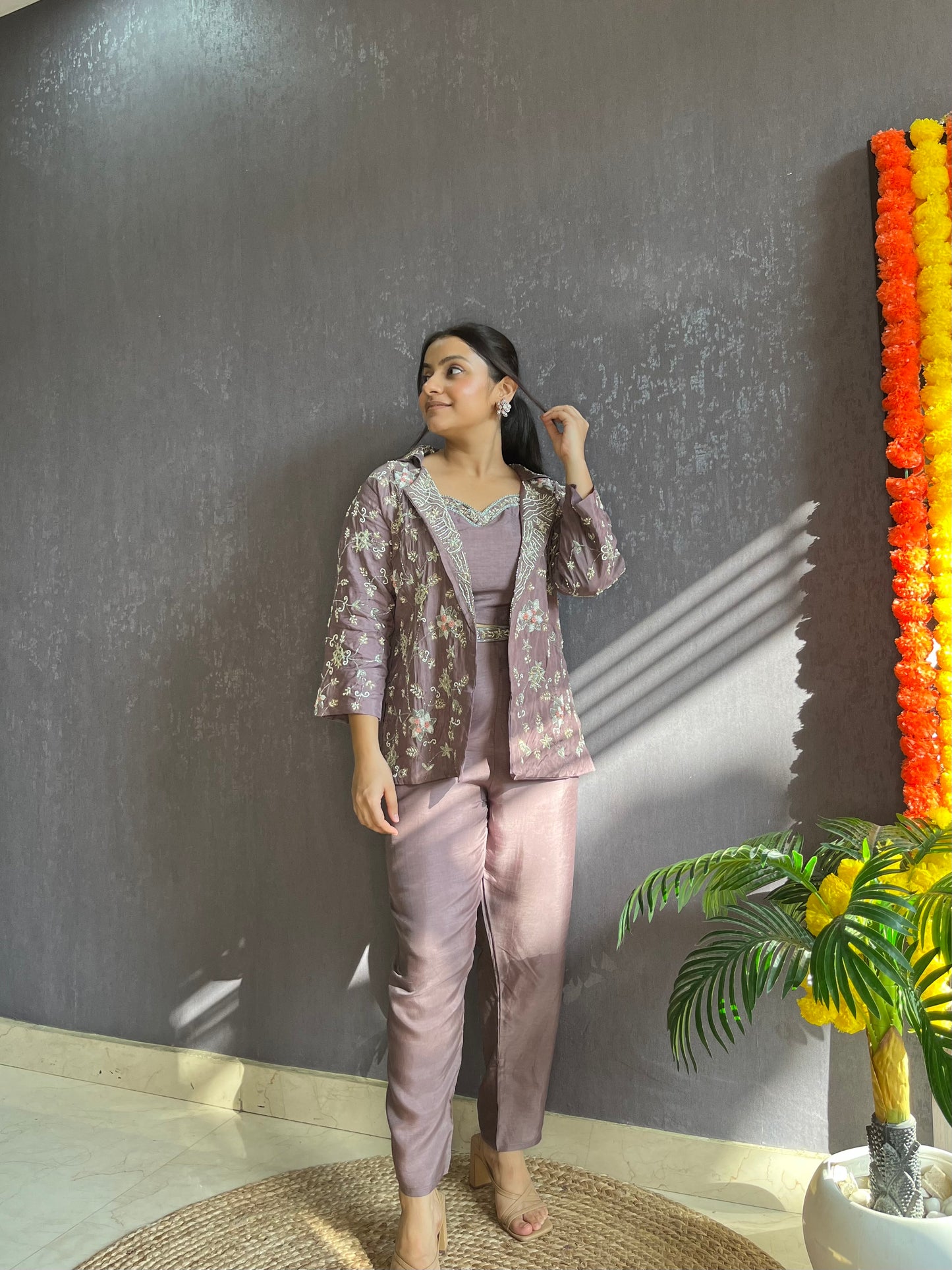 Premium handwork jacket set