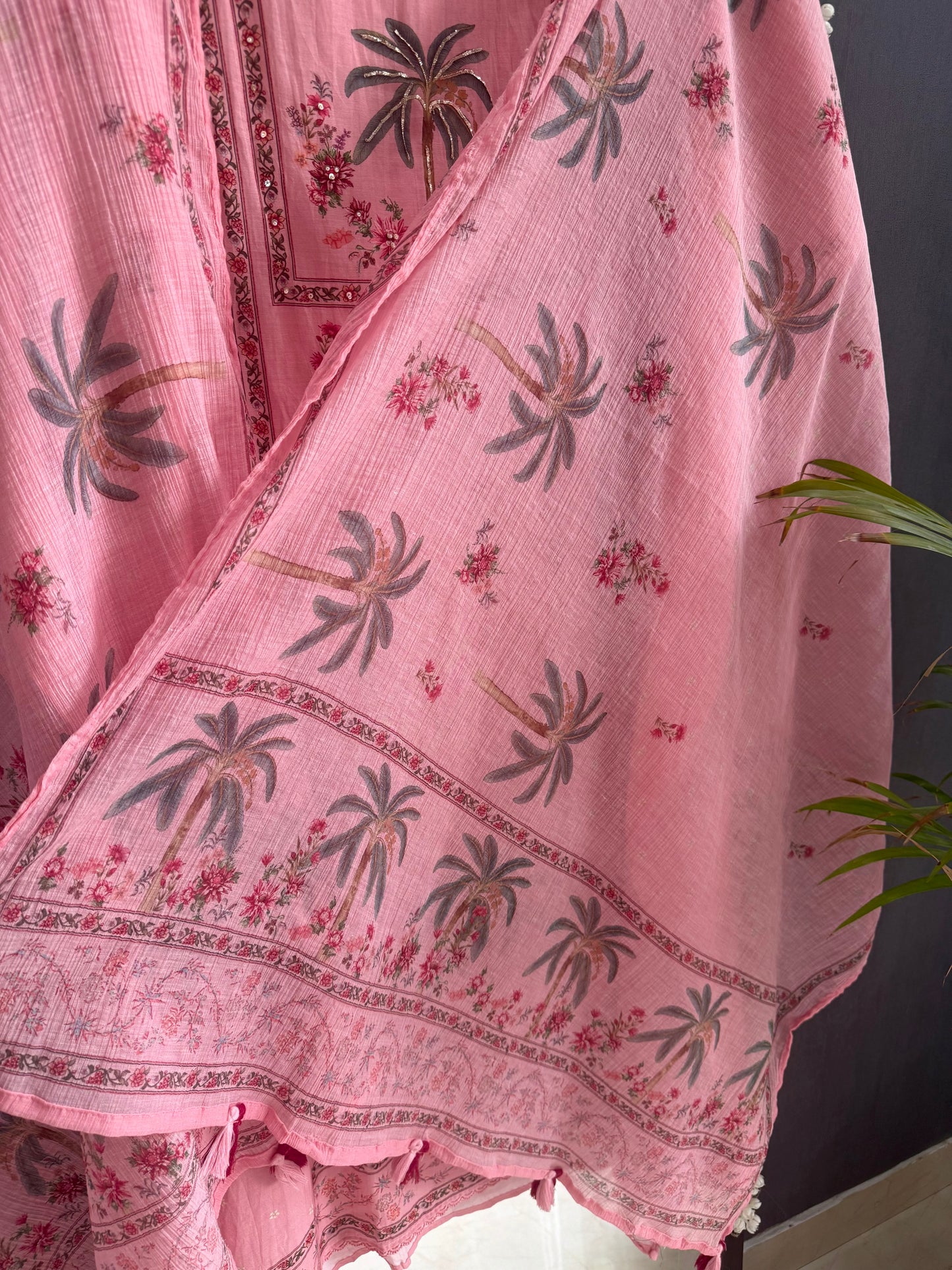 Mulmul cotton tropical suit