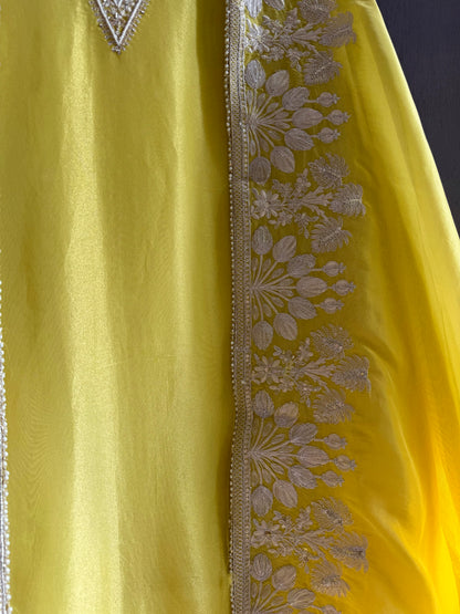 Luxurious Aari work handwork suit