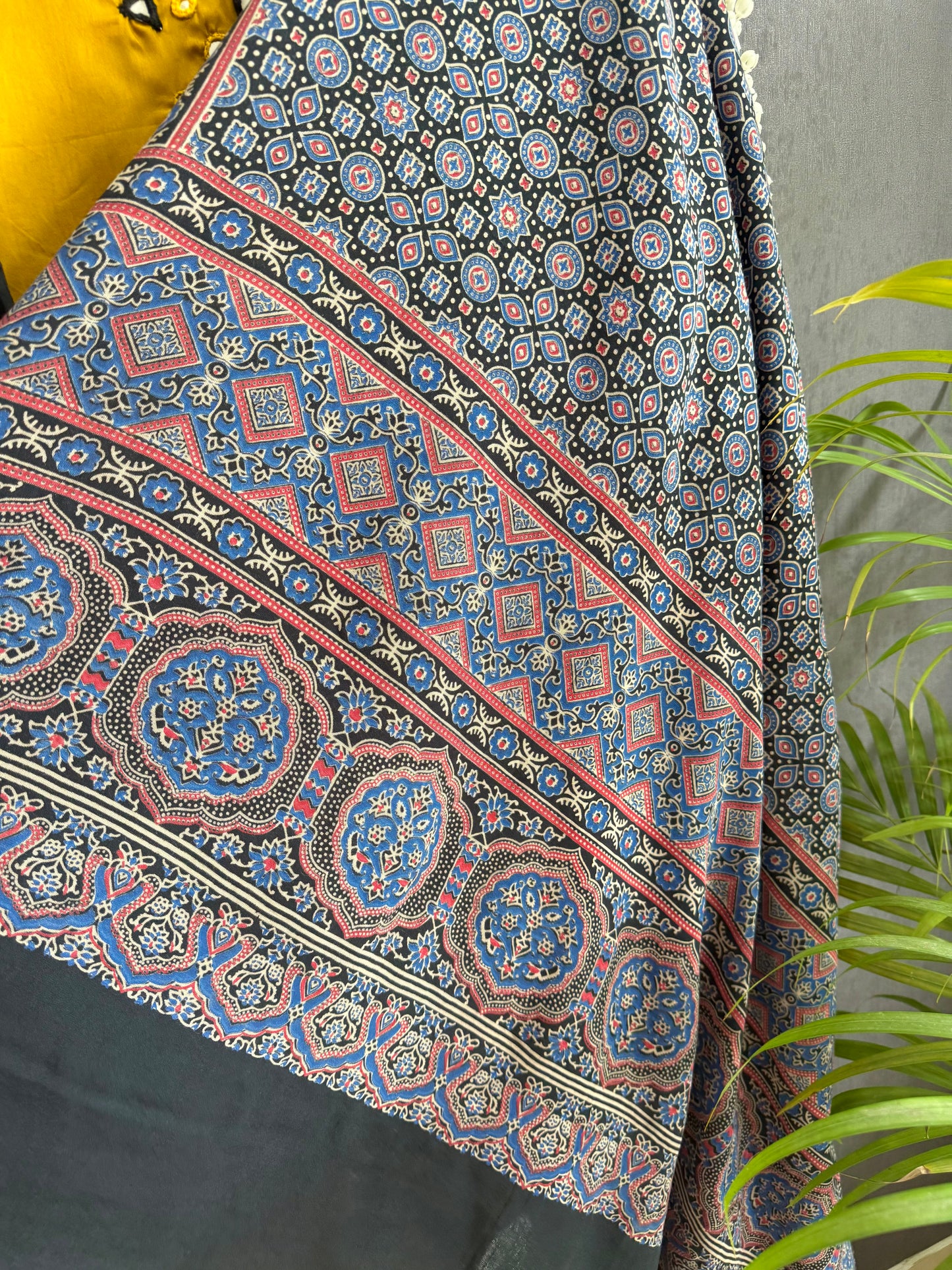 Cotton ajrakh suits