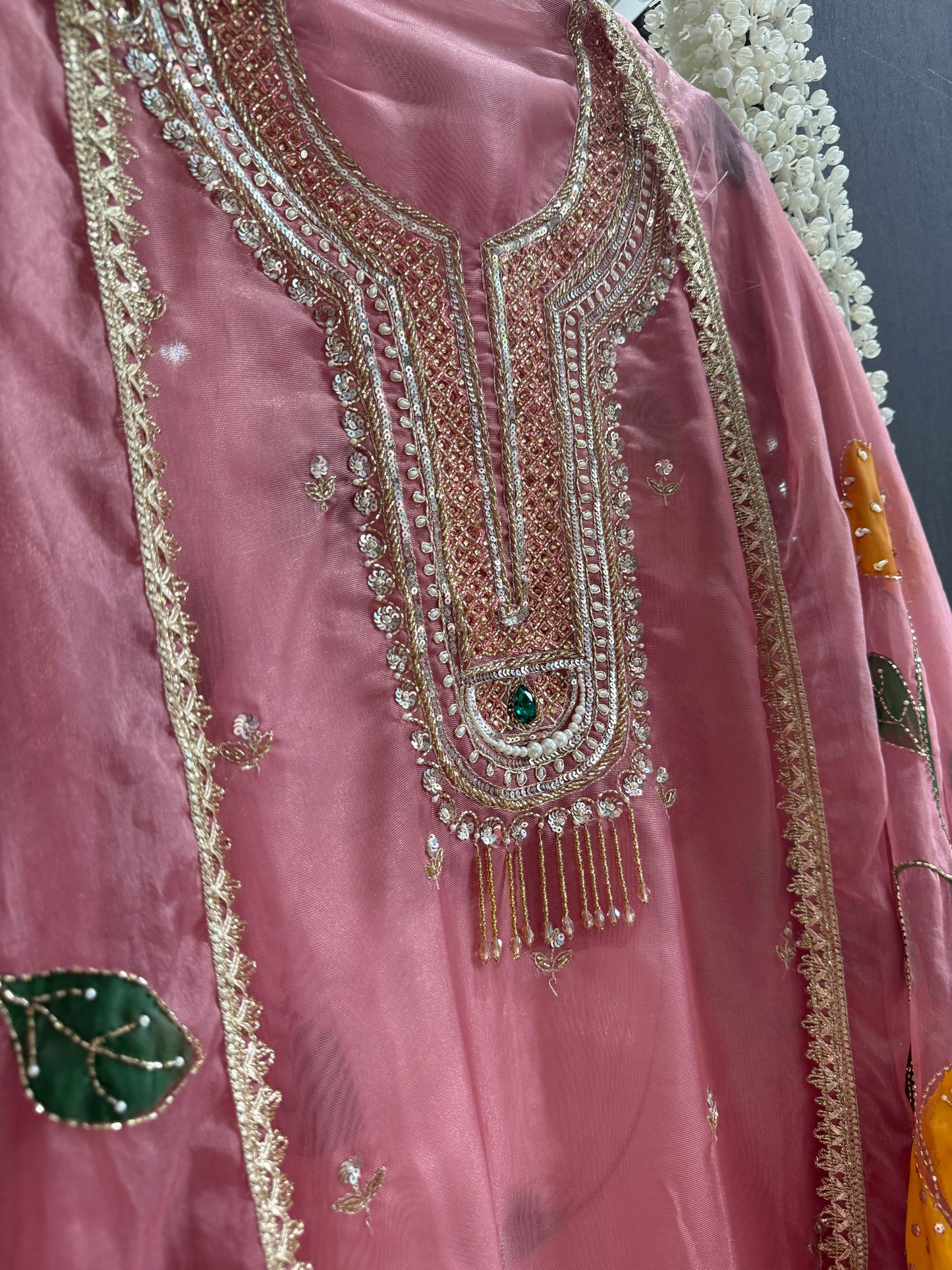 Premium handpainted handwork suit
