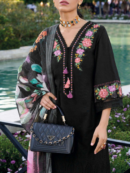 Pakistani schiffili designer suit