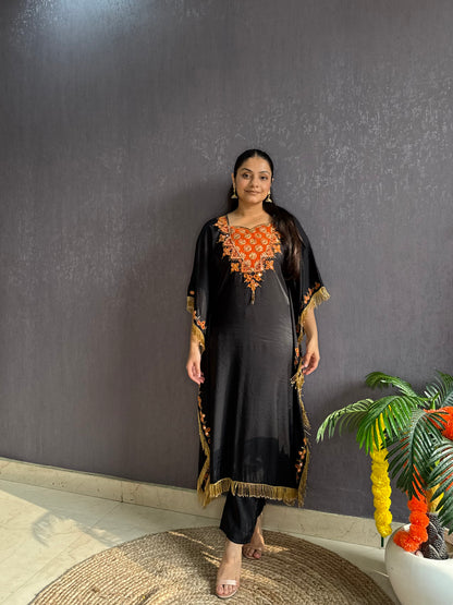 Handwork Sheesha kaftan set