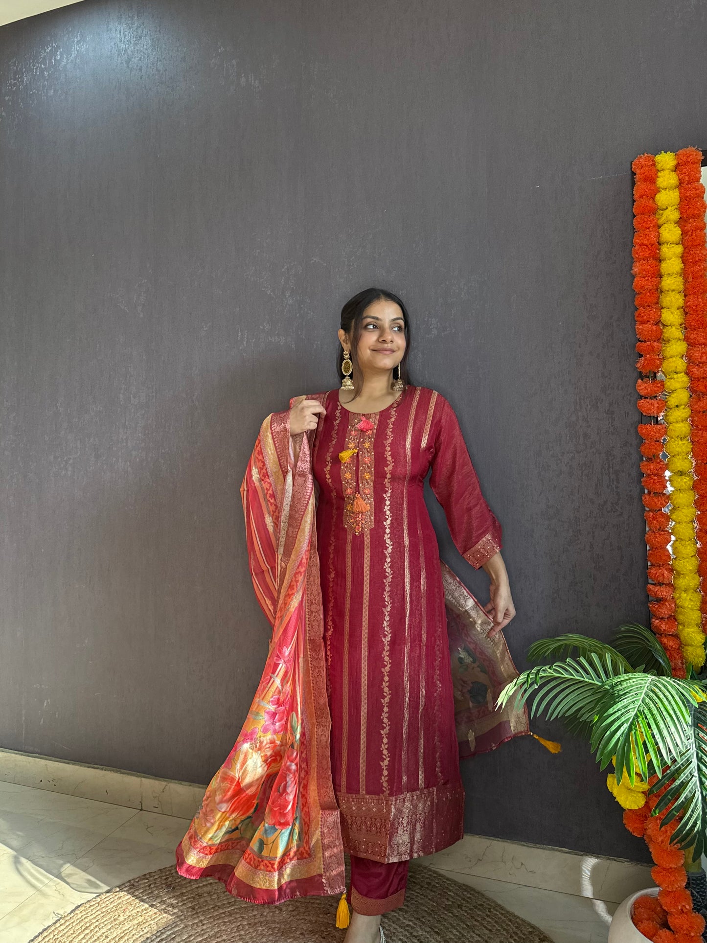 Benarsi silk suit sets