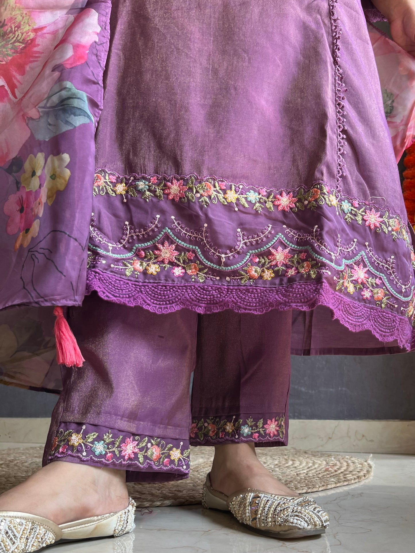 Aline Pakistani Handwork suit