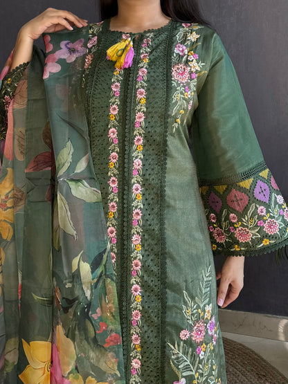 Angrakha Pakistani designer suit