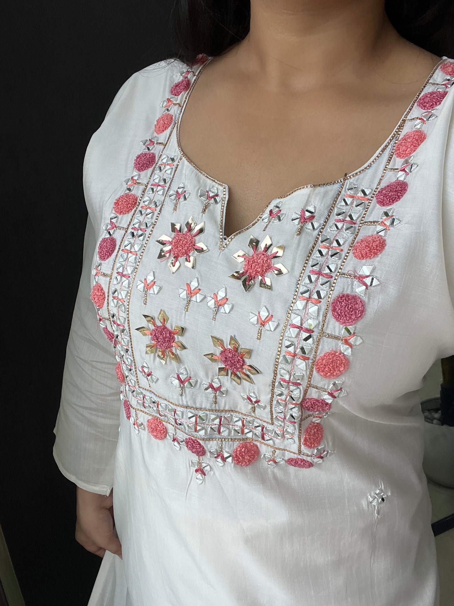 Gotapatti mirrorwork suit sets