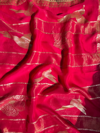 Luxurious Mirrorwork Benarsi suit