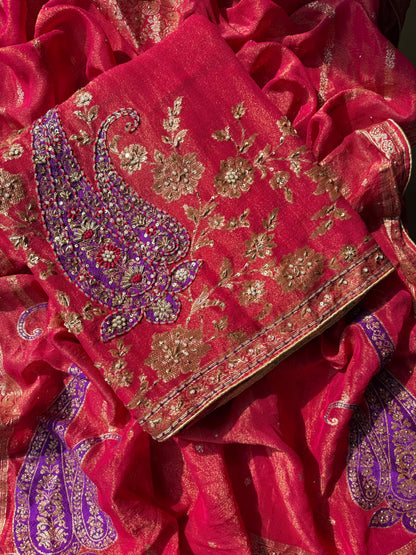 Benarsi zardozi suit