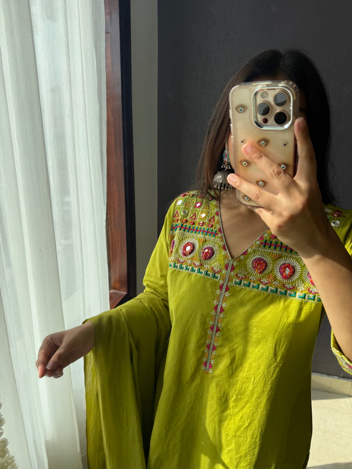 Boho mirror Handwork set