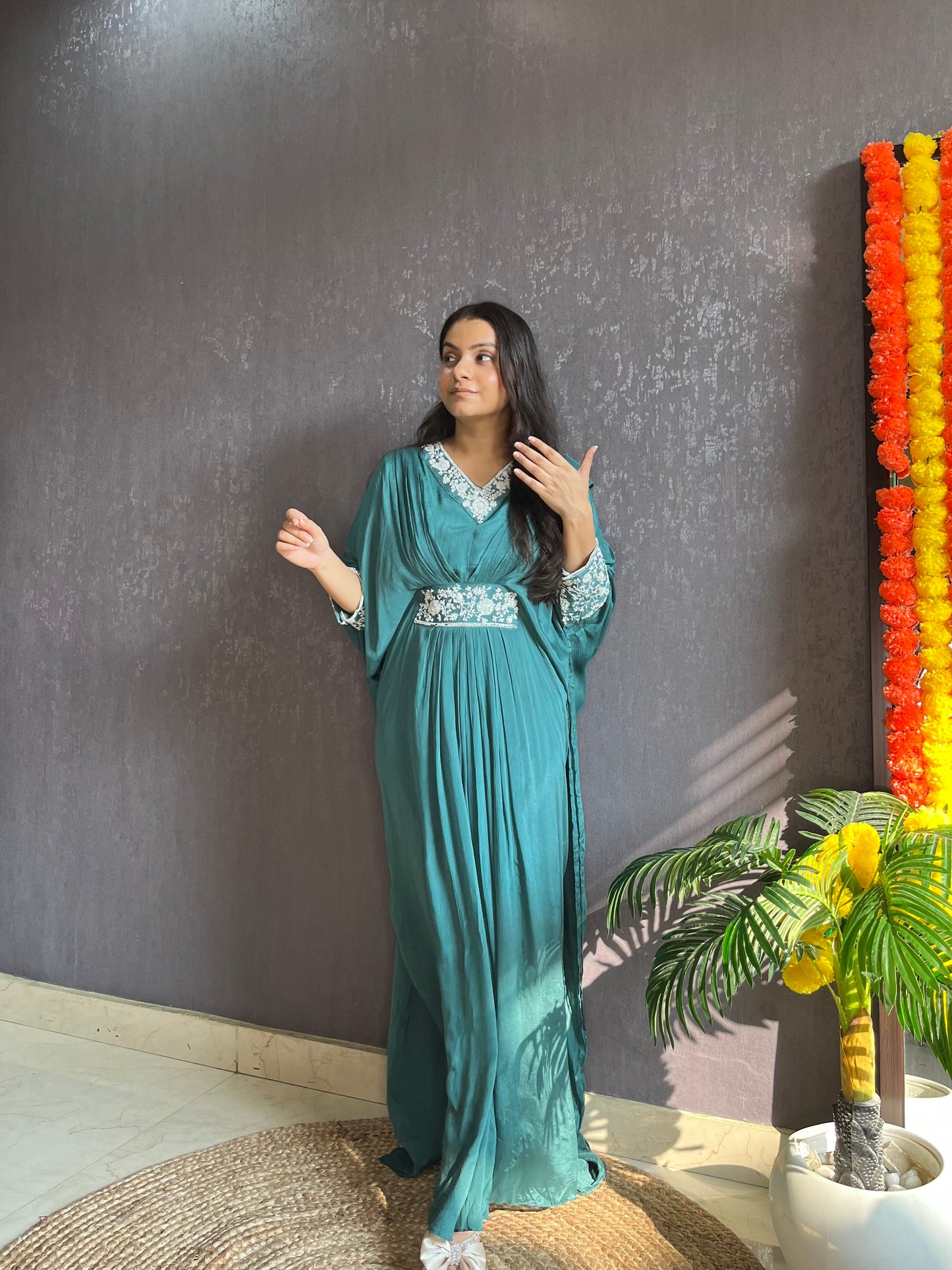 Luxurious kaftan dress