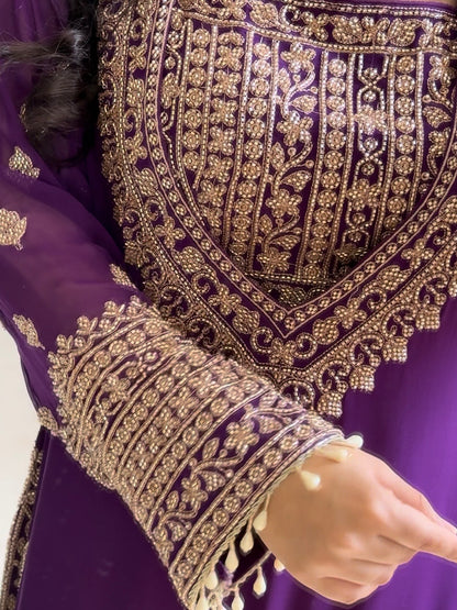 Handwork sharara set