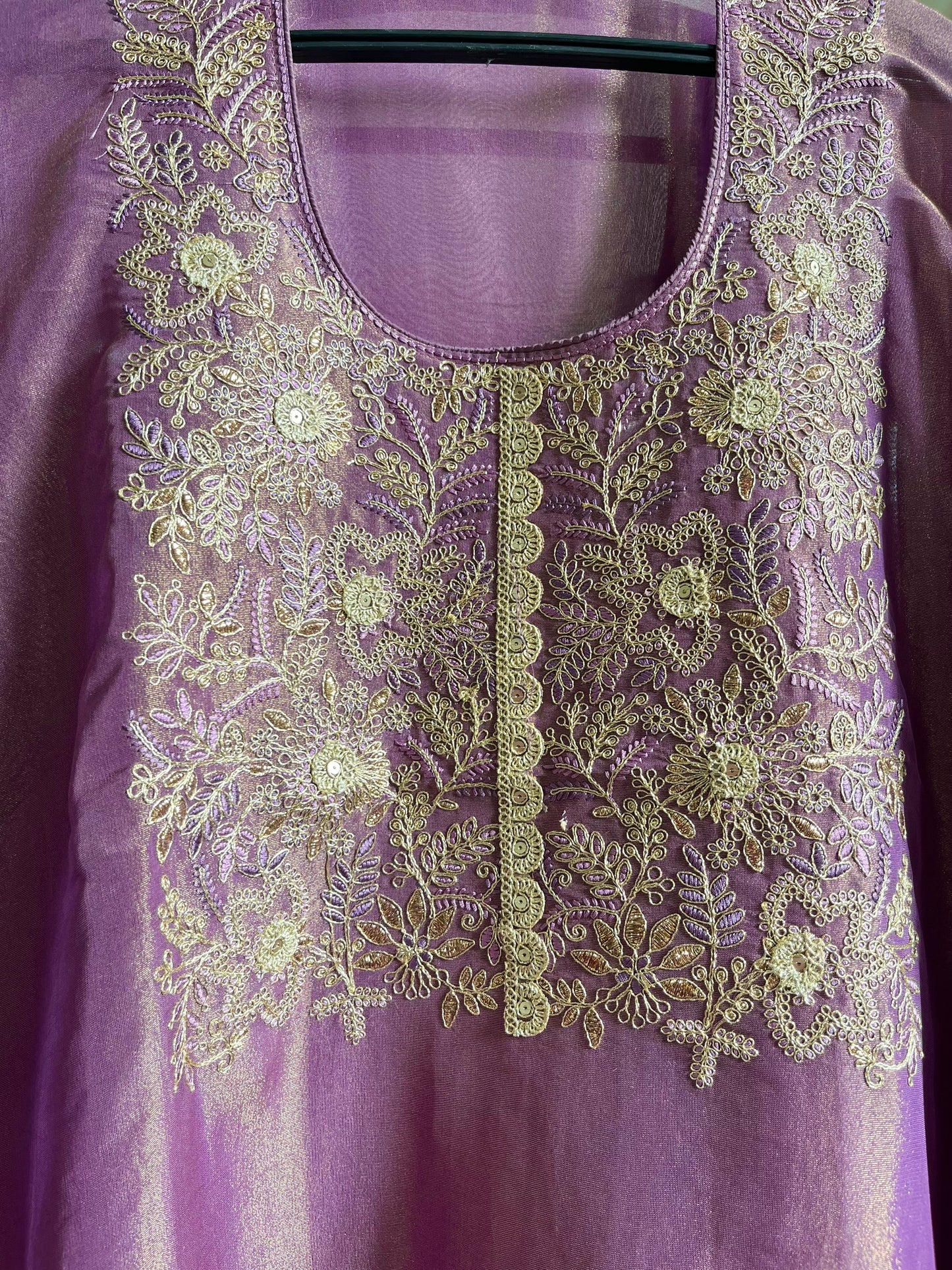 Luxurious Marori aari work suit