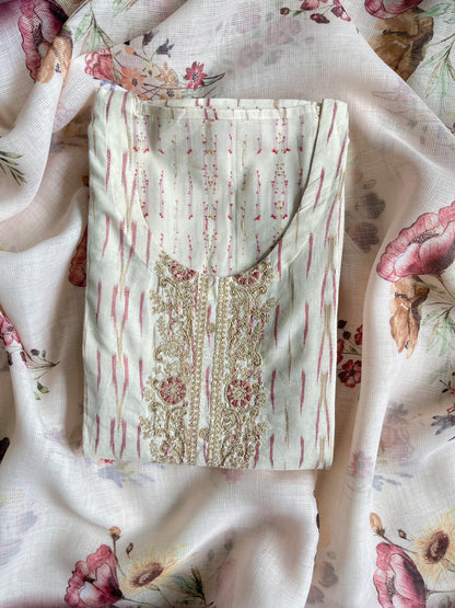 Cotton- Kota Aari work suits