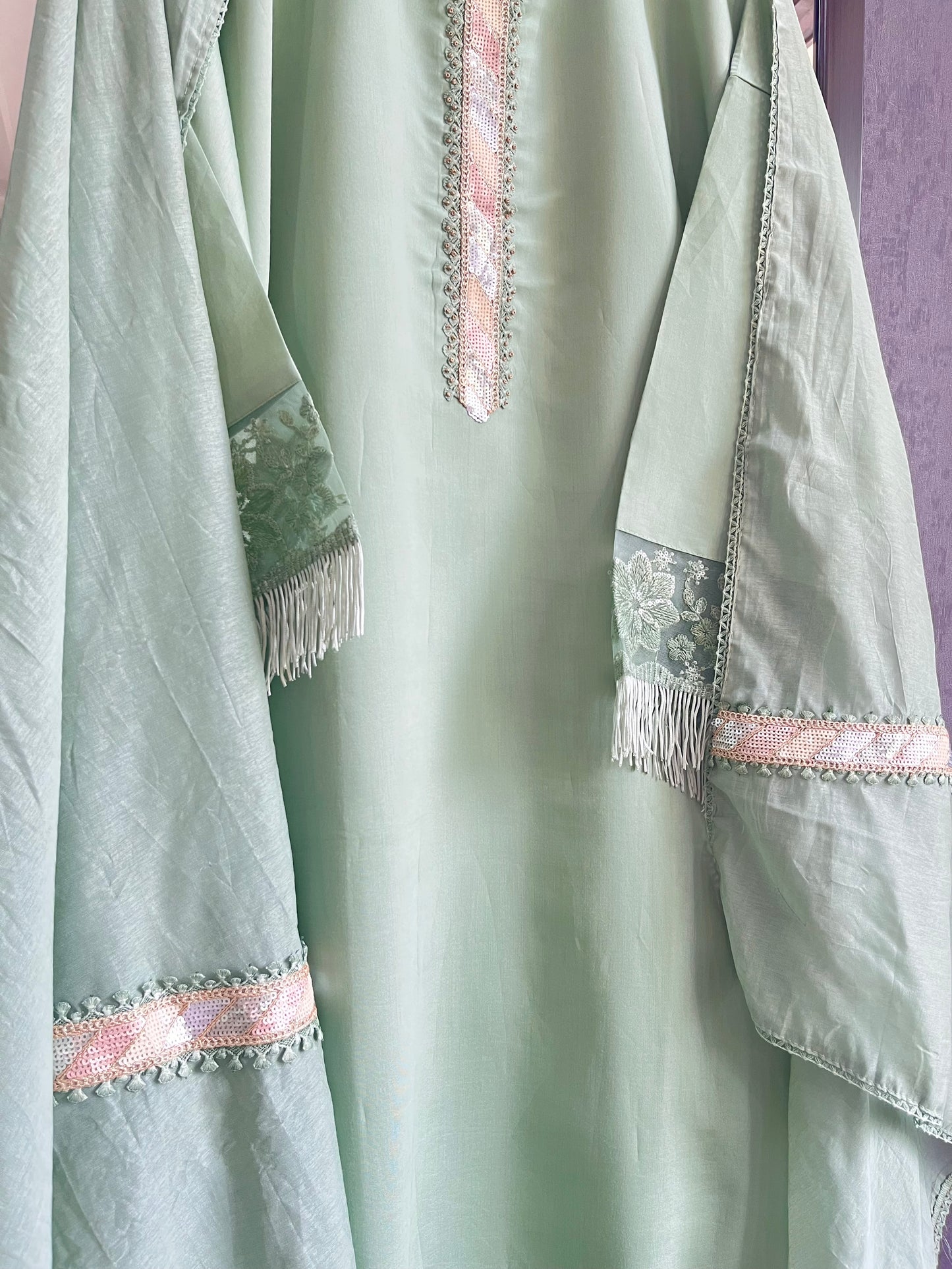 Modal sequins suits