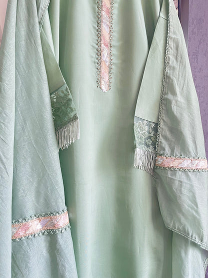 Modal sequins suits