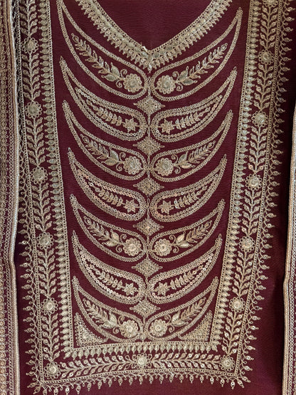 Luxurious Tissue silk suit