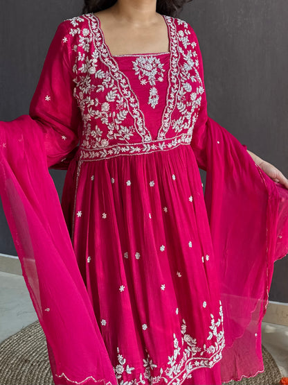 Handwork sharara set