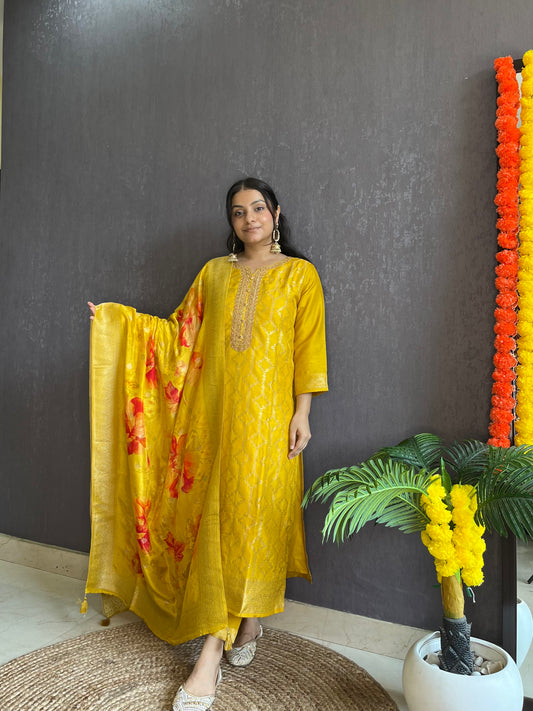 Benarsi silk suit sets