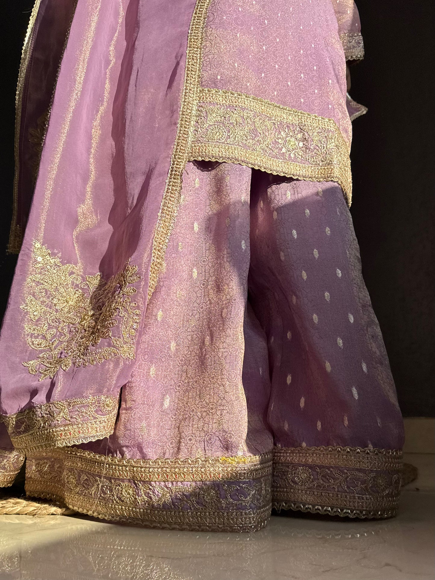 Luxurious Benarsi sharara set